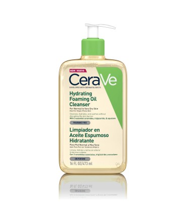 CERAVE LIMPIADOR ACEITE ESPUMOSO HIDRAT 473 ML