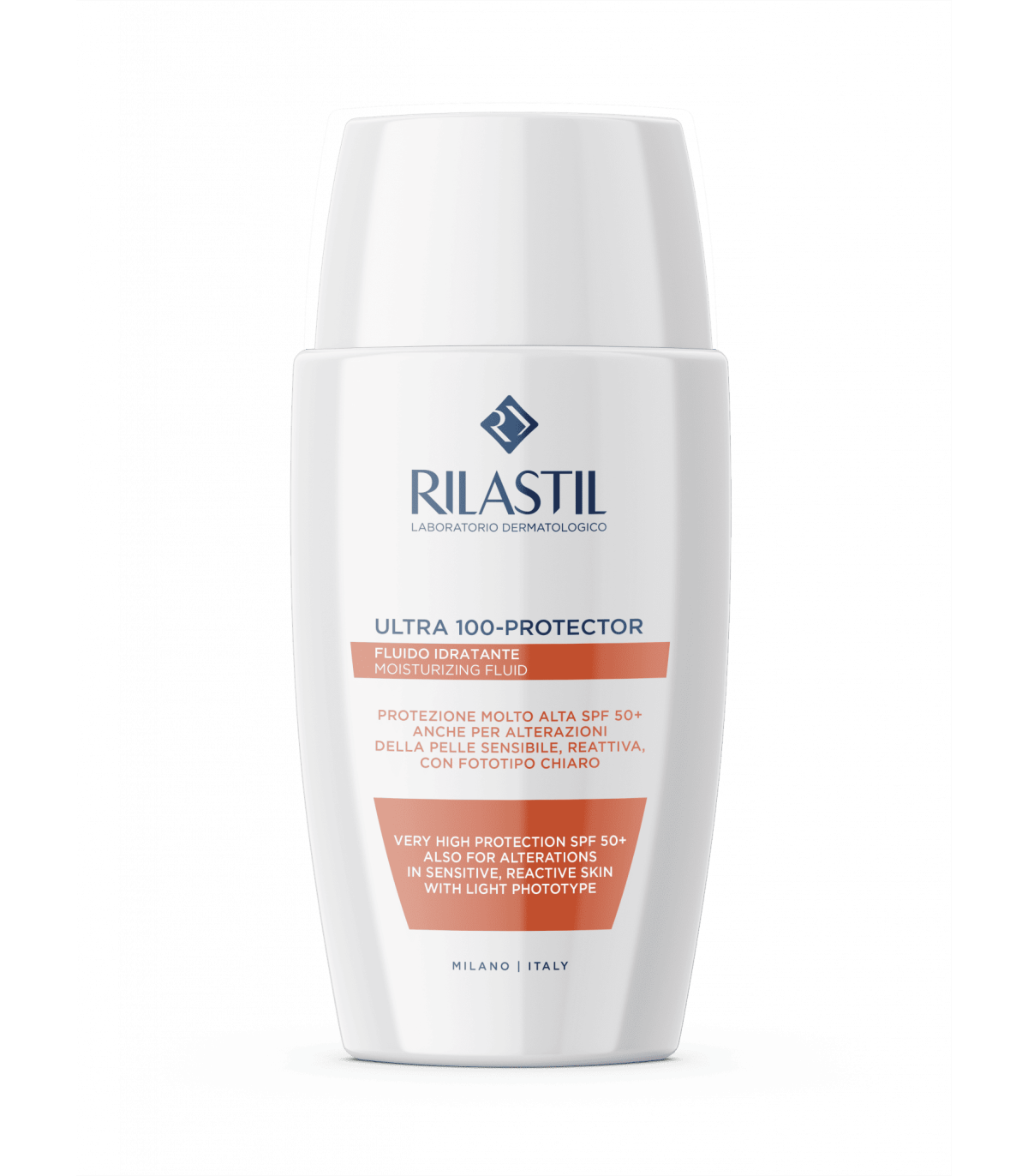 RILASTIL SOLAR 100 ULTRA PROT F50+ CREMA FLUIDA 50 ML COLOR