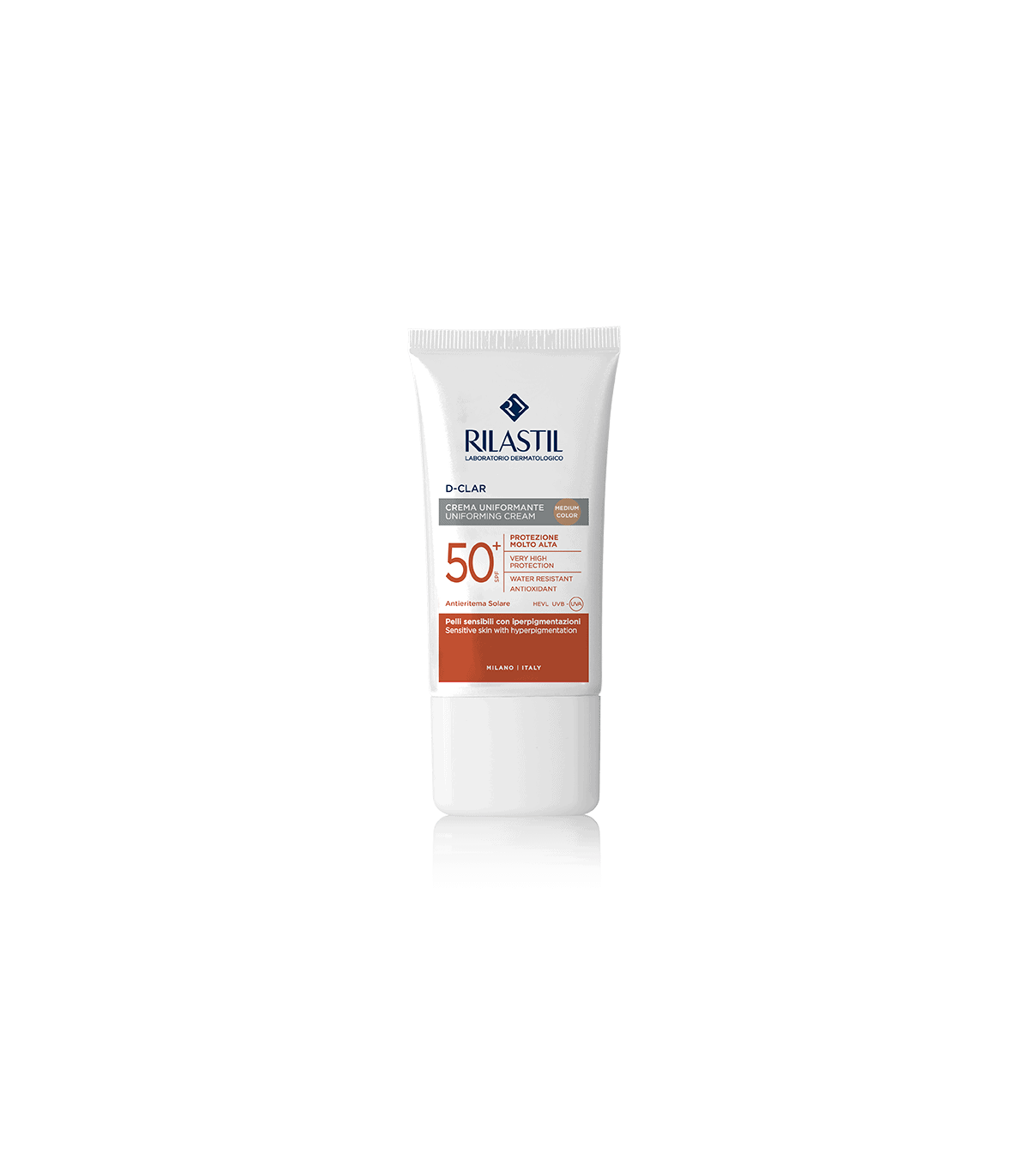 RILASTIL SOLAR D-CLAR F50+ CREMA UNIFICANTE MEDIUM 40 ML