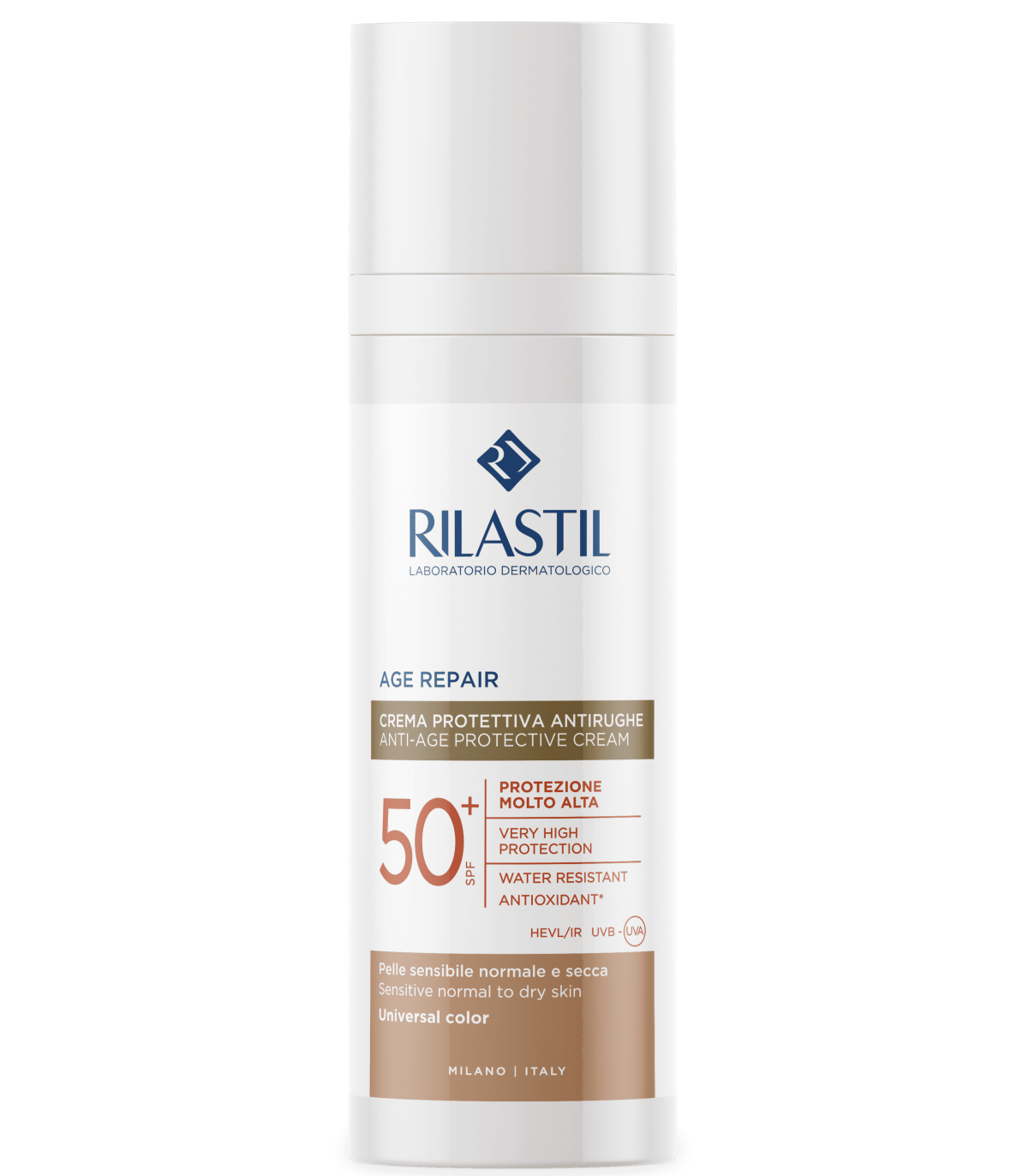 RILASTIL SOLAR AGE REPAIR F50+ ANTIARR CREMA 50 ML COLOR