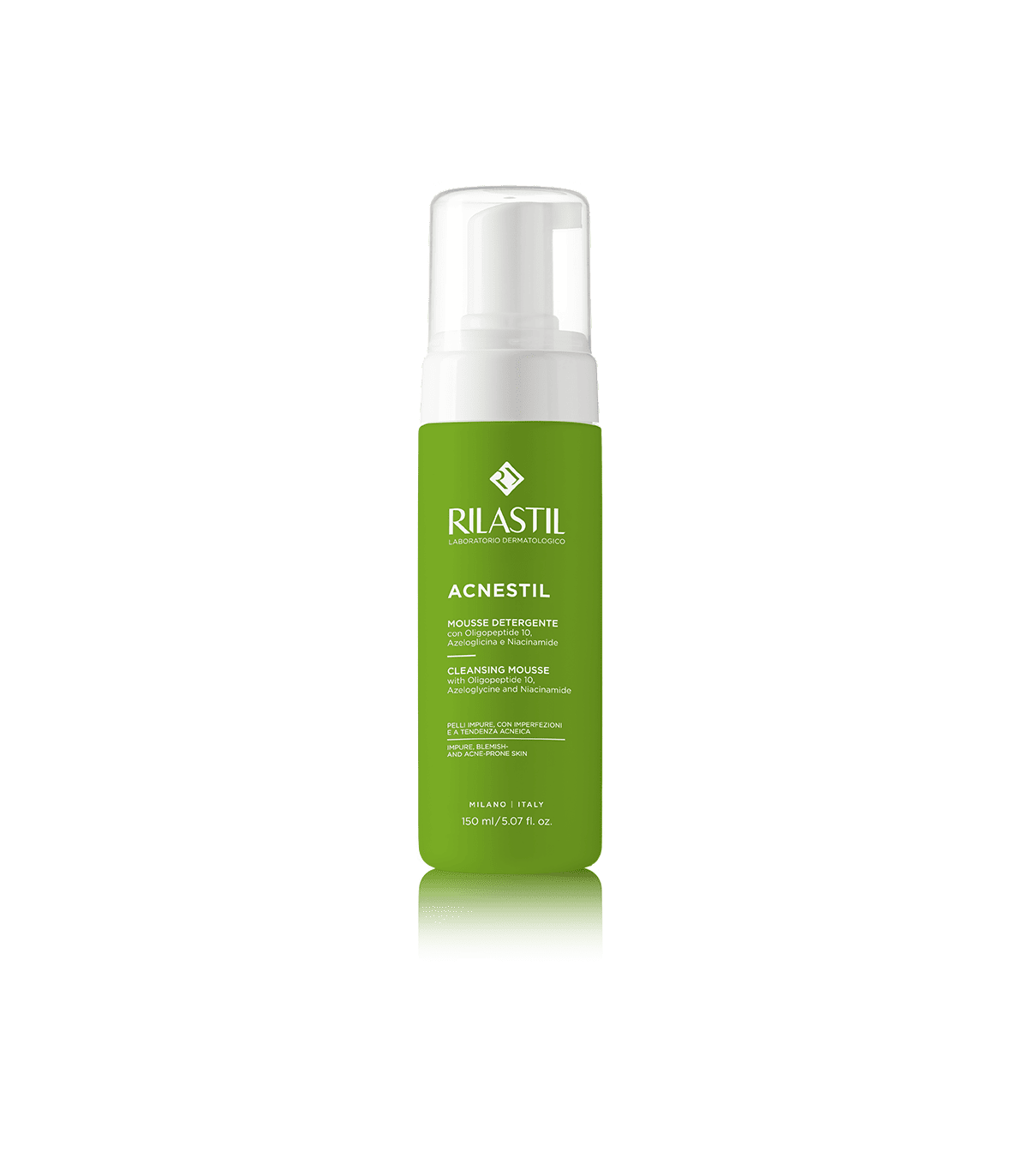 RILASTIL ACNESTIL MOUSSE ESPUMA LIMPIAD BOTELLA 165 ML