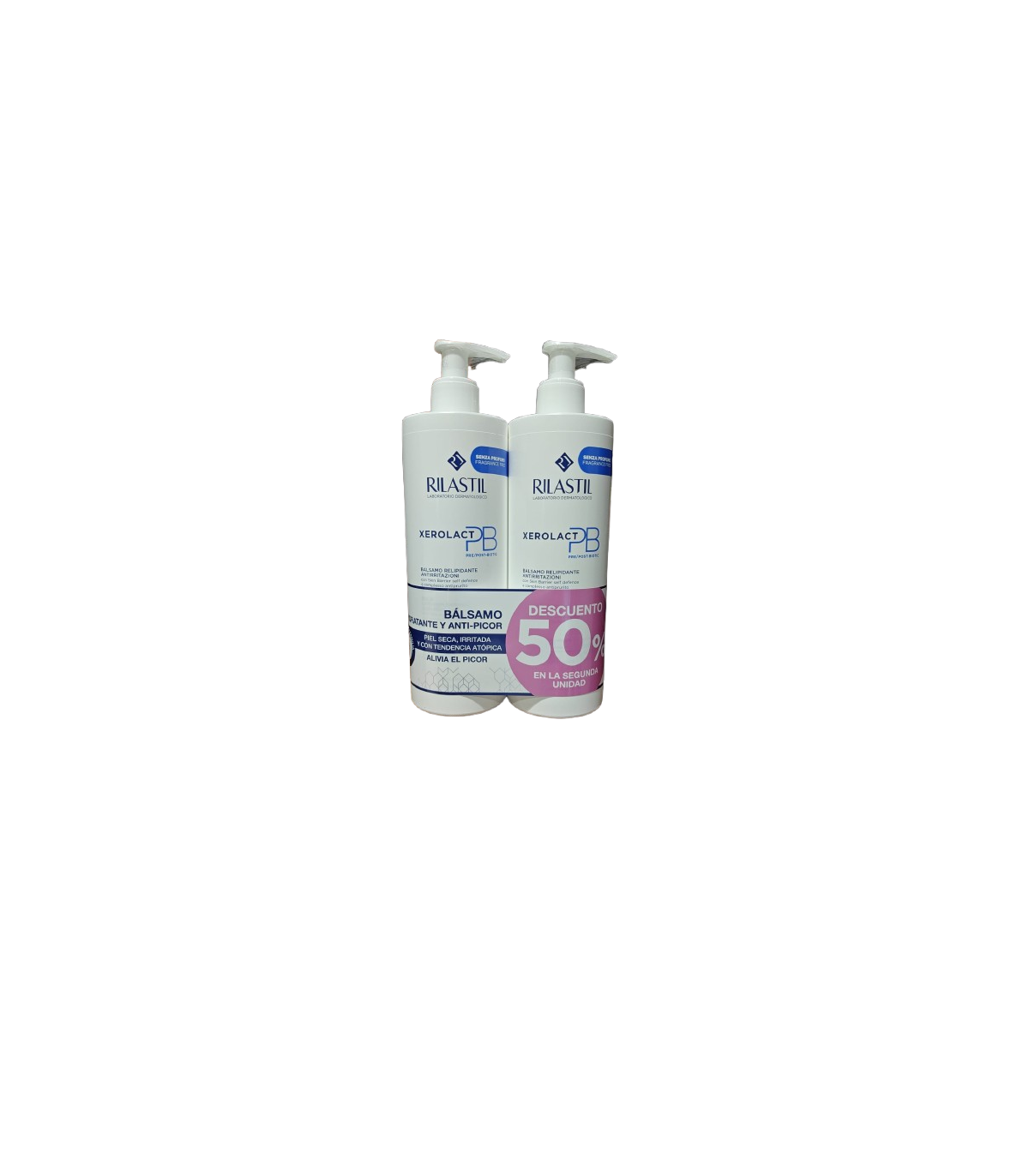 RILASTIL XEROLACT PB BALS RELIPIDIZ 400 ML DUPLO