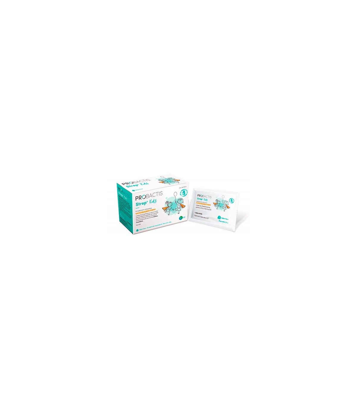 PROBACTIS STREP KIDS 30 SOBRES 1,5 G FRESA