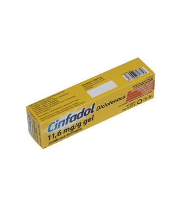 CINFADOL 10 MG/G GEL TOPICO 60 G