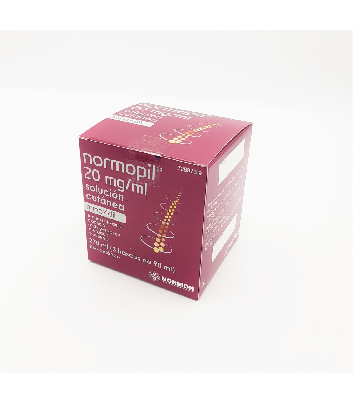 NORMOPIL 20 MG/ML SOL CAPILAR 270 ML