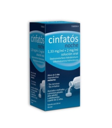 CINFATOS NOCHE 1,33 + 2 MG/ML SOL ORAL 150 ML