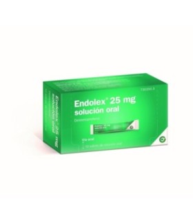 ENDOLEX 25 MG SOL ORAL 10 SOBRES 10 ML