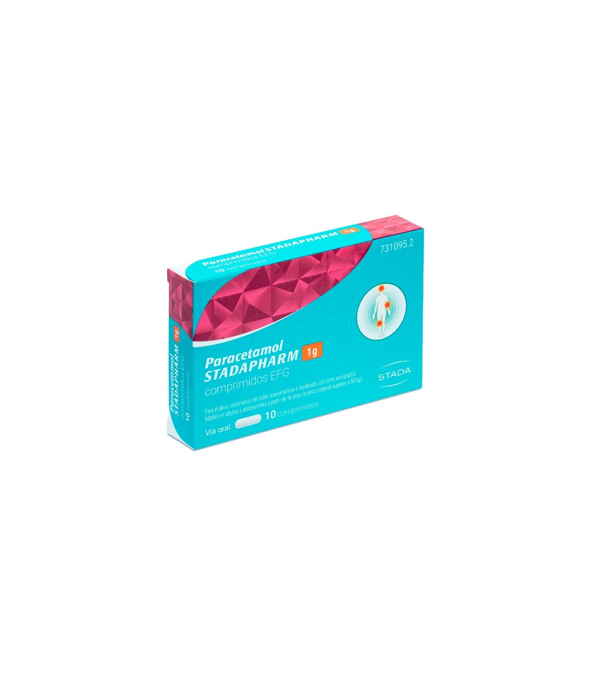 PARACETAMOL STADAPHARM EFG 1 G 10 COMPRIMIDOS