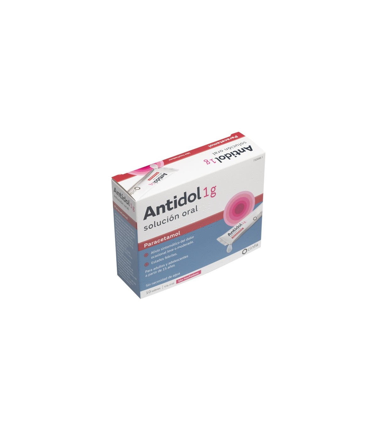 ANTIDOL 1 G SOL ORAL 10 SOBRES 10 ML