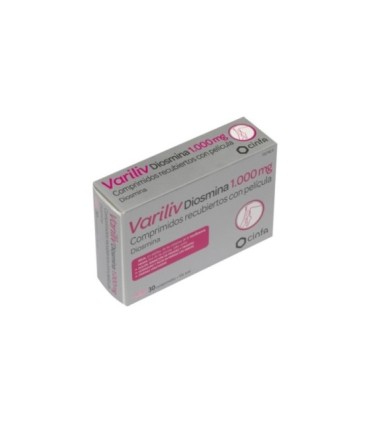 VARILIV DIOSMINA 1000 MG 30 COMP RECUBIERTOS