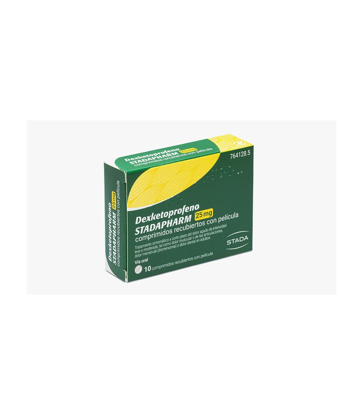 DEXKETOPROFENO STADAPHARM EFG 25 MG 10 COMP RECUBIERTOS