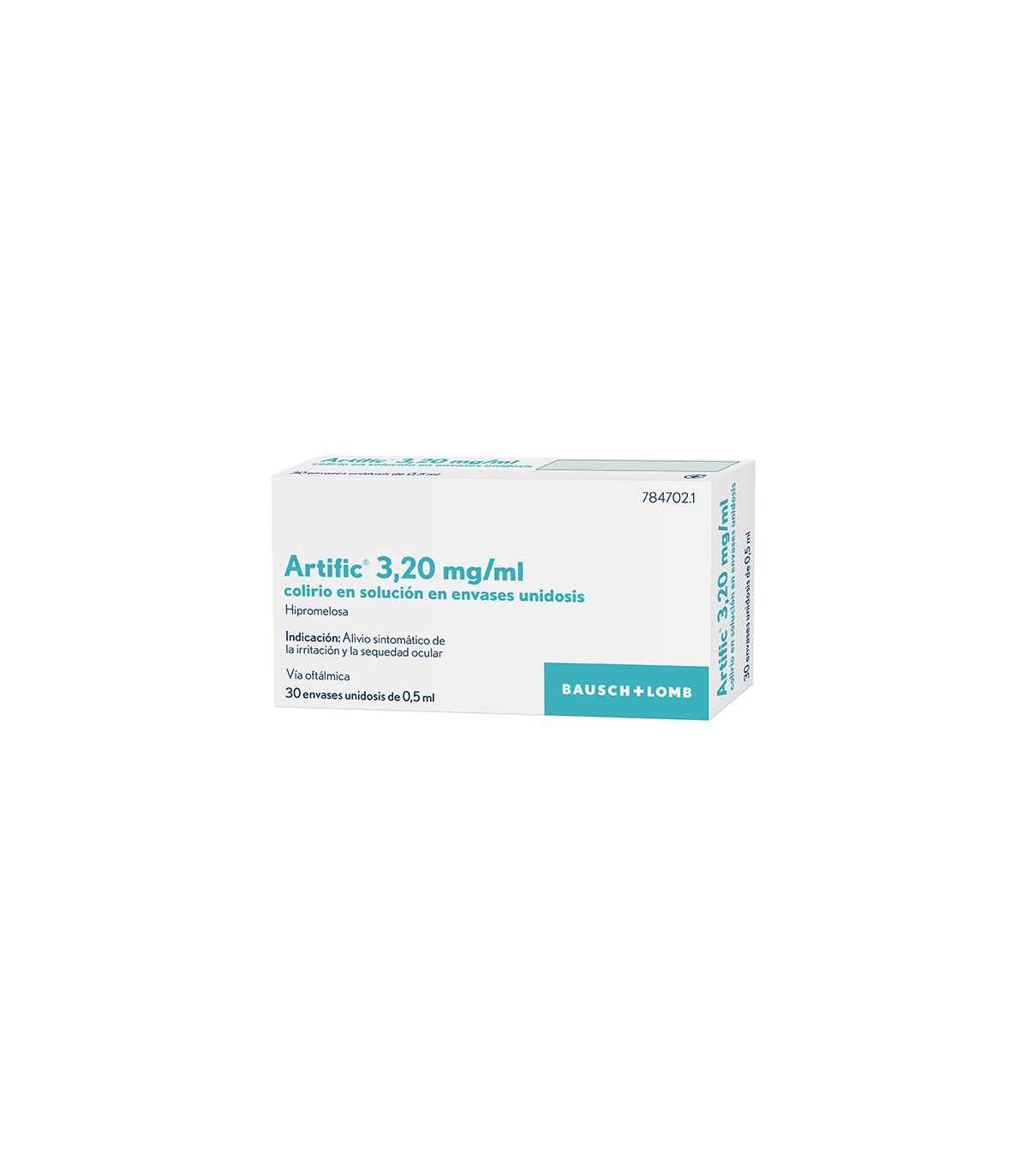 ARTIFIC COLIRIO 30 MONODOSIS 0.5 ML