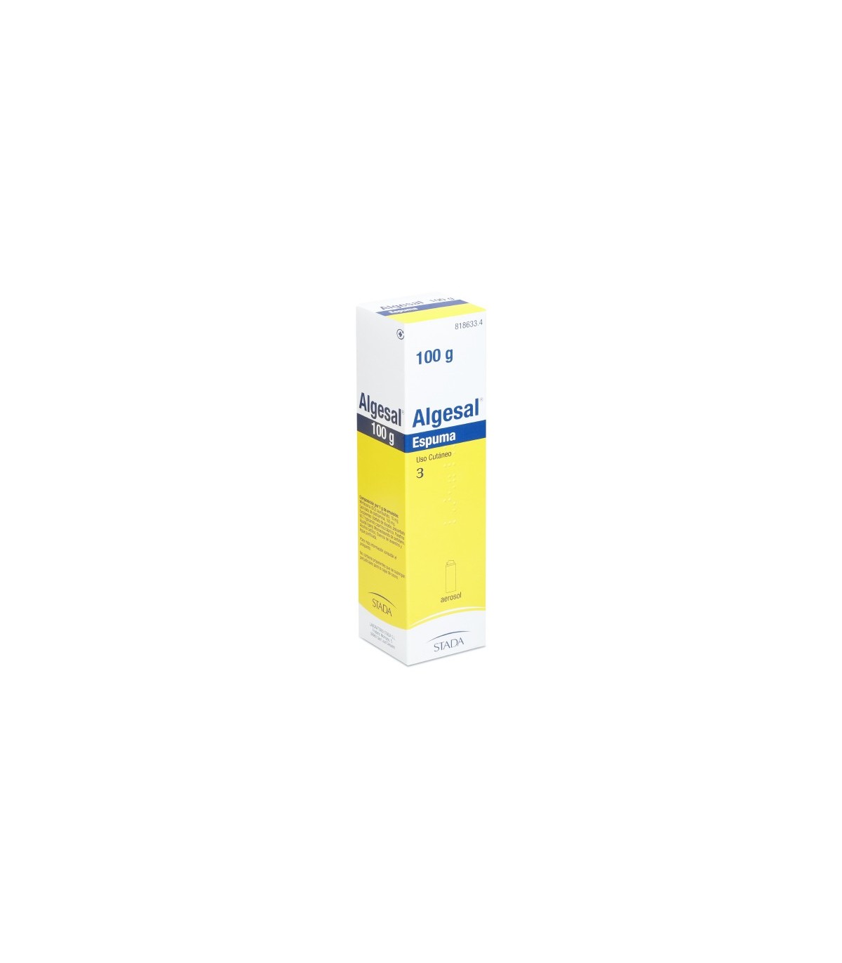ALGESAL AEROSOL ESPUMA 100 G
