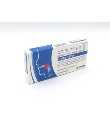 DERATIN 5 MG 20 COMP PARA CHUPAR