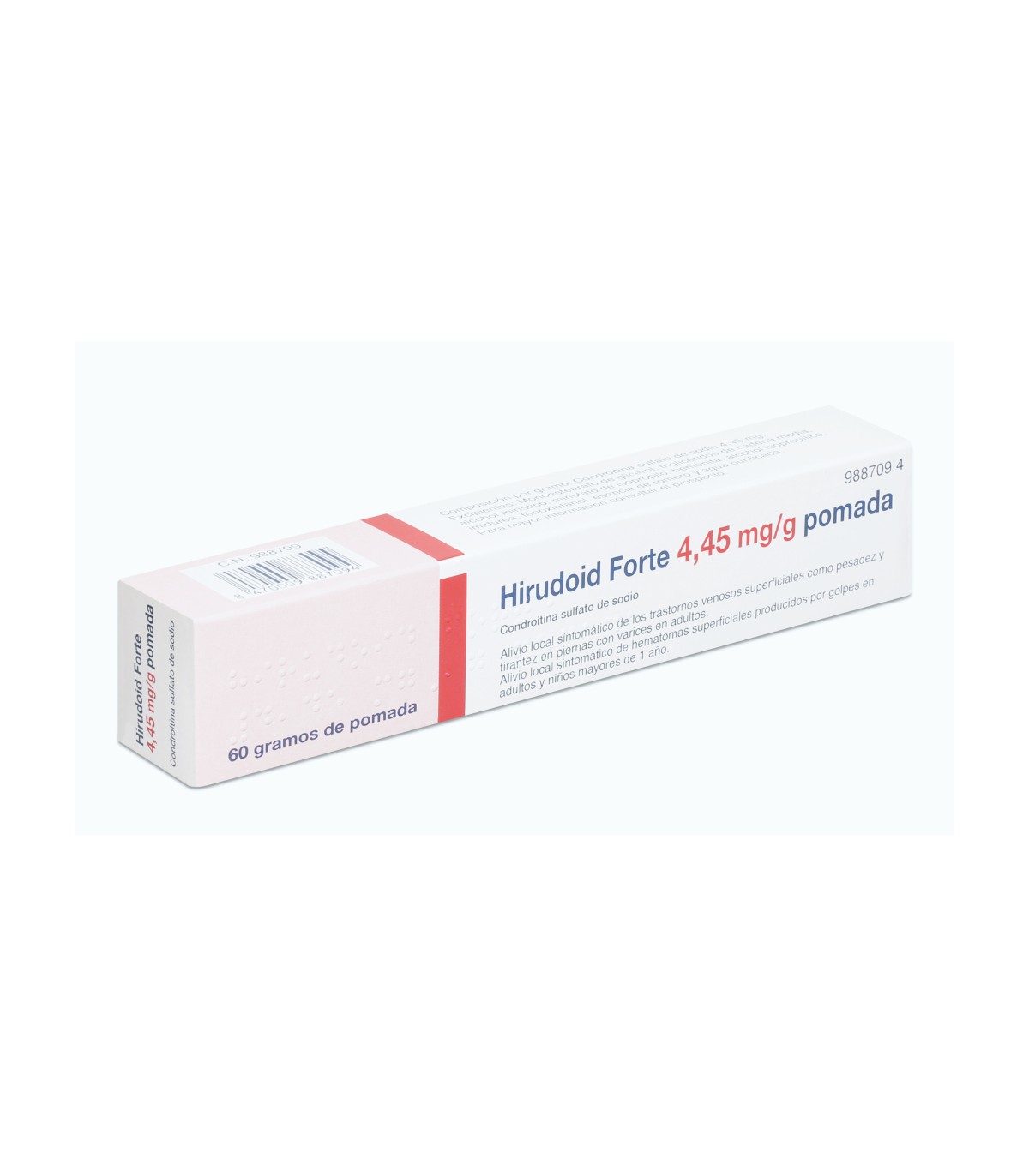 HIRUDOID FORTE 4,45 mg/g POMADA, 1 tubo de 60 g