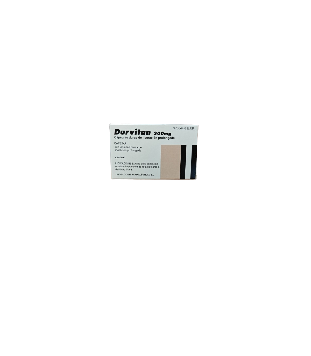 DURVITAN RETARD 300 MG 10 CAPSULAS