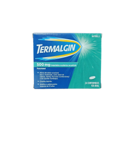 TERMALGIN 500 MG 24 COMP RECUBIERTOS