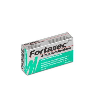 FORTASEC 2 MG 12 CAPSULAS