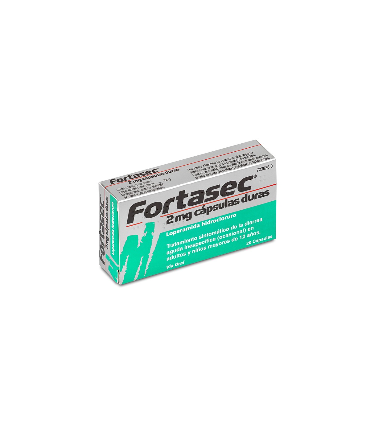 FORTASEC 2 MG 12 CAPSULAS