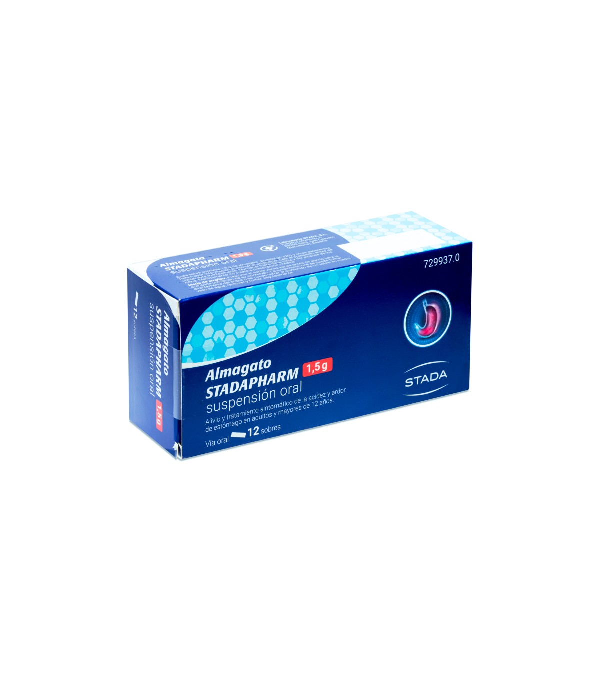 ALMAGATO STADAPHARM 1,5 G SUSP ORAL 24 SOBRES