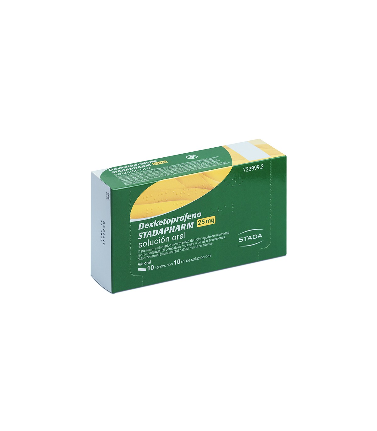DEXKETOPROFENO STADA EFG 25 MG SOL ORAL 10 SOBRES 10 ML