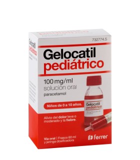 GELOCATIL PEDIATRICO 100 MG/ML SOL ORAL 60 ML