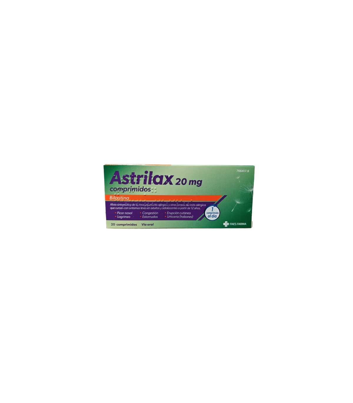 ASTRILAX 20 MG 20 COMPRIMIDOS