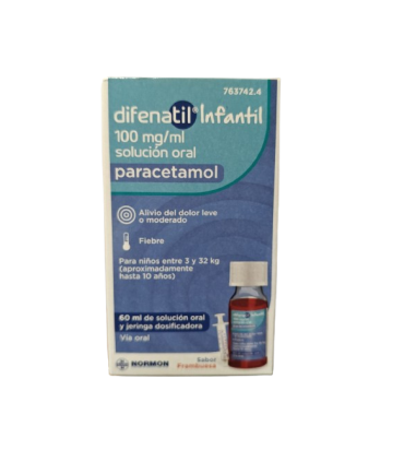 DIFENATIL INFANTIL 100 MG/ML SOL ORAL 60 ML
