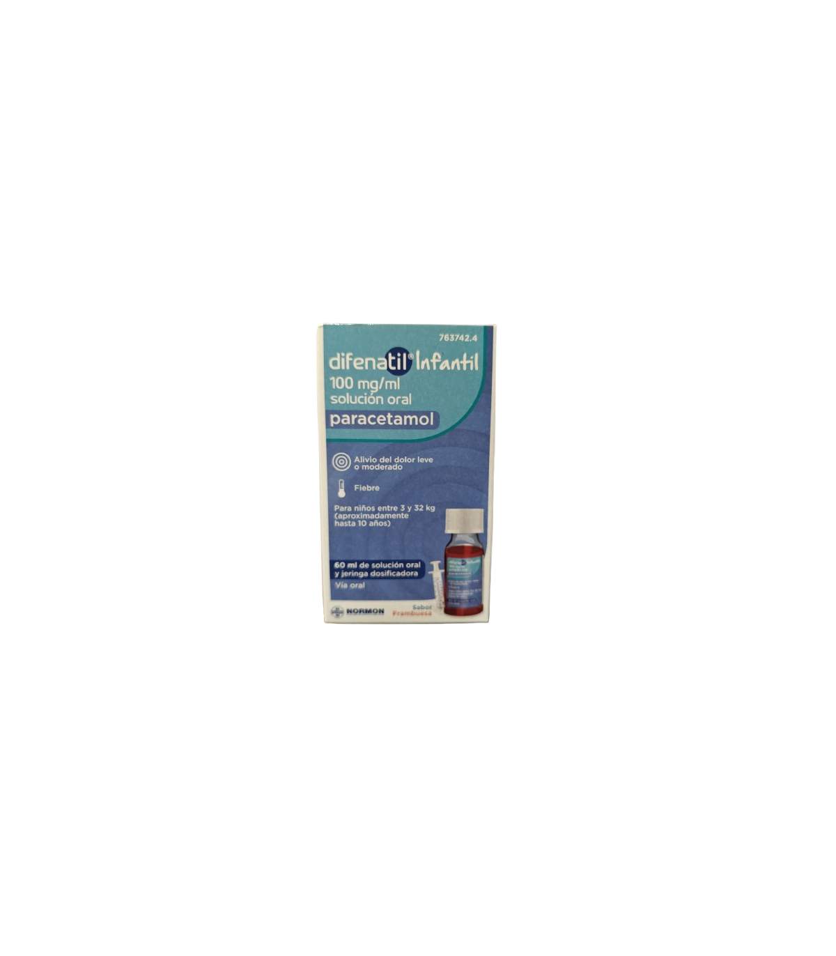 DIFENATIL INFANTIL 100 MG/ML SOL ORAL 60 ML