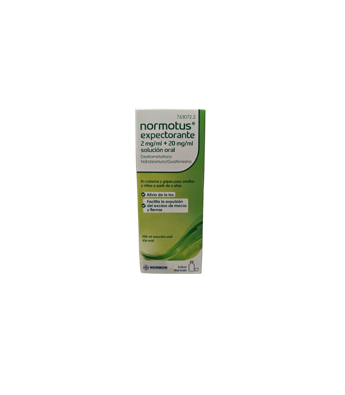 NORMOTUS EXPECTORANTE 2/20 MG/ML SOL ORAL 200 ML