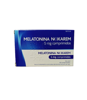 MELATONINA NOXAREM 5 MG 10 COMPRIMIDOS