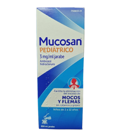 MUCOSAN PEDIATRICO 3 MG/ ML JARABE 200 ML