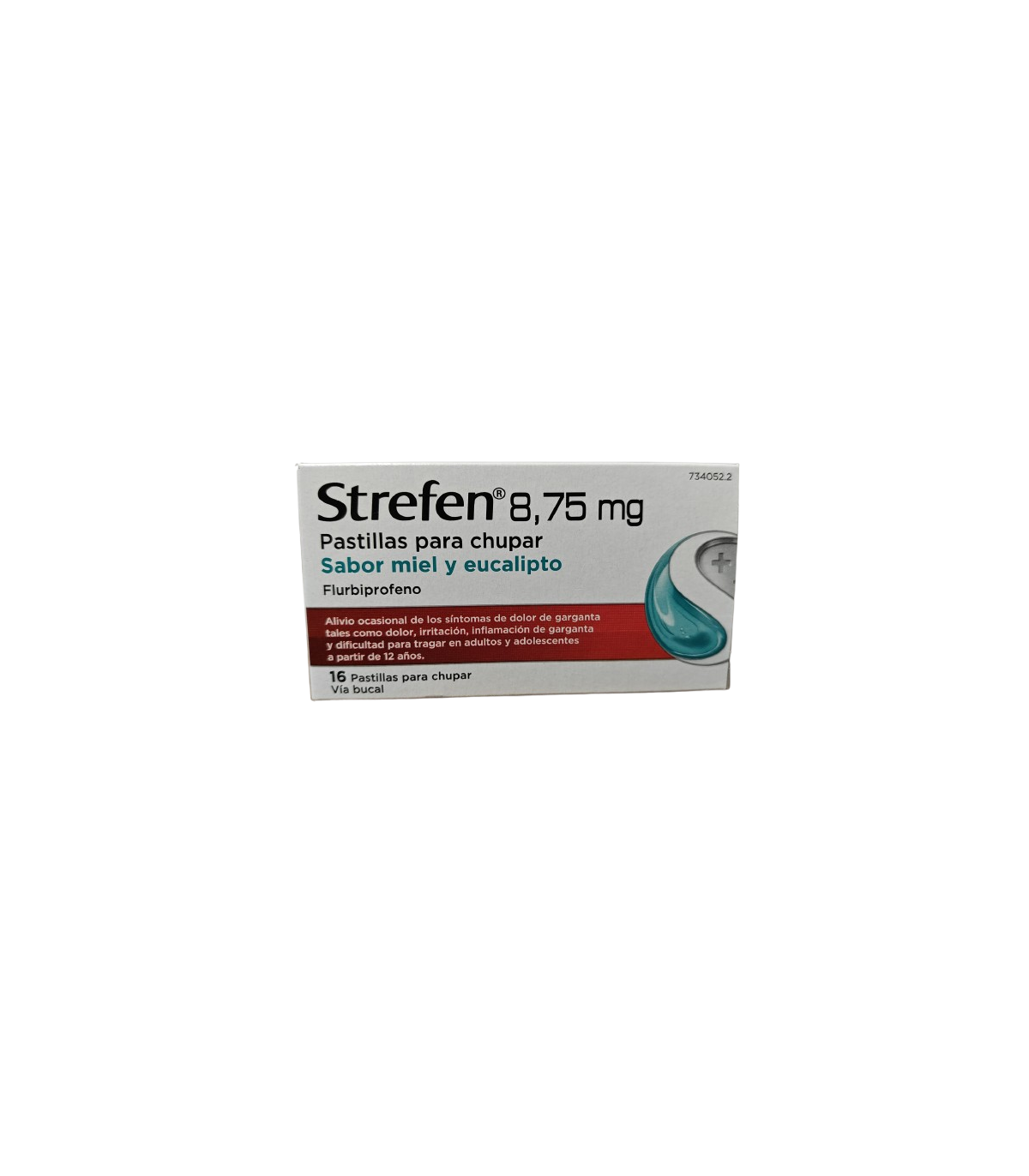 STREFEN 8,75 MG 16 PASTILLAS PARA CHUPAR MIEL Y EUCALIPTO