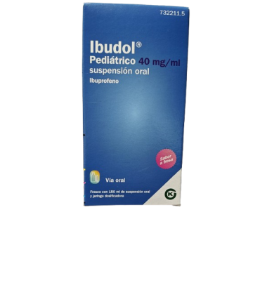IBUDOL PEDIATRICO 40 MG/ML SUSP ORAL 150 ML + JERINGA ORAL
