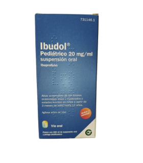 IBUDOL PEDIATRICO EFG 20 MG/ML SUSP ORAL 200 ML