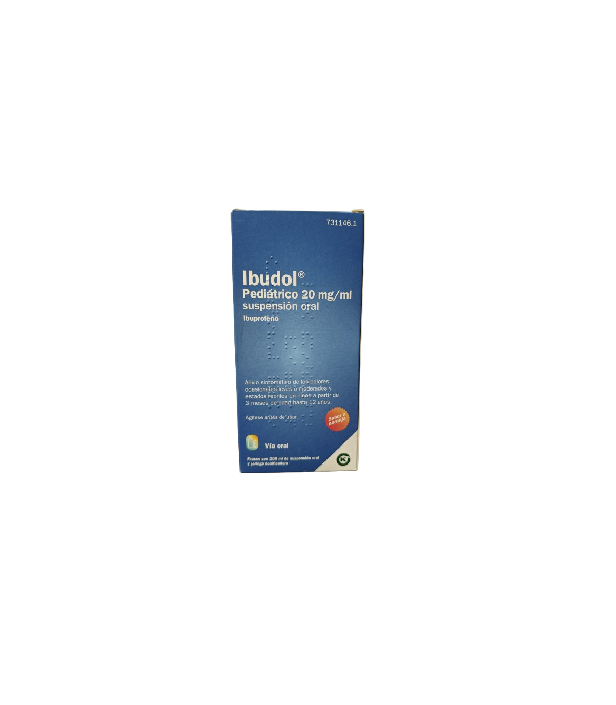 IBUDOL PEDIATRICO EFG 20 MG/ML SUSP ORAL 200 ML