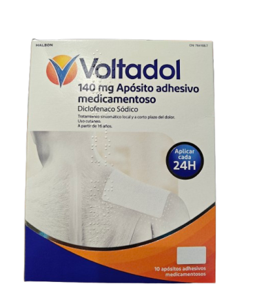 VOLTADOL 140 MG 10 APOSITOS ADHESIVOS