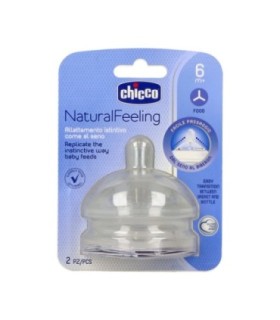 CHICCO TETINA NATURALFEELING +6M PAPILLA