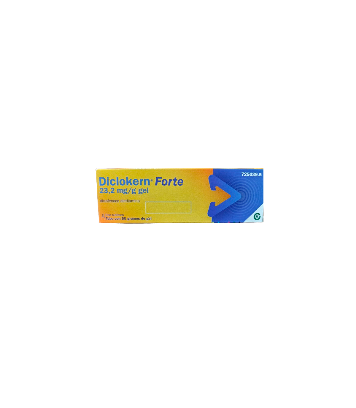 DICLOKERN FORTE 23,2 MG/G GEL CUTANEO 50 G