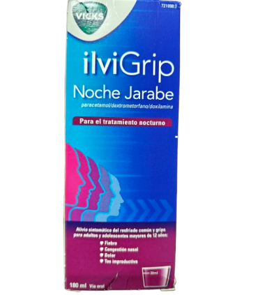 ILVIGRIP NOCHE JARABE 180 ML