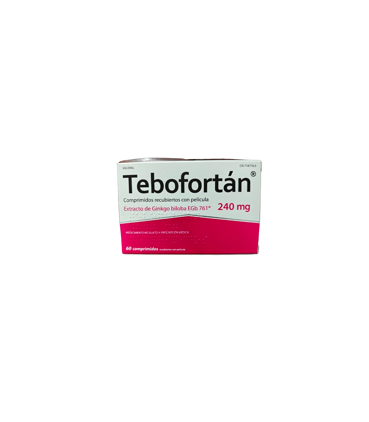 TEBOFORTAN 240 MG 60 COMP RECUBIERTOS