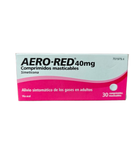AERO RED 40 MG 30 COMP MASTICABLES