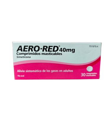 AERO RED 40 MG 30 COMP MASTICABLES