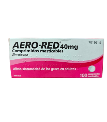 AERO RED 40 MG 100 COMP MASTICABLES