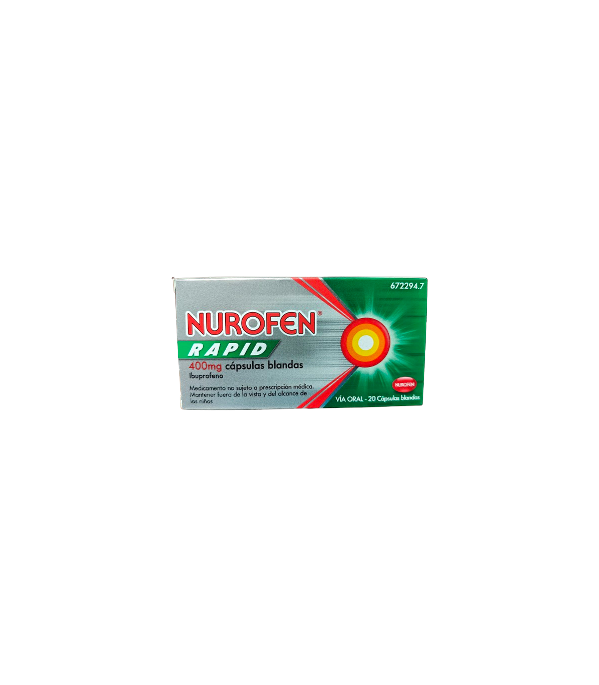 NUROFEN RAPID 400 MG 20 CAPS BLANDAS