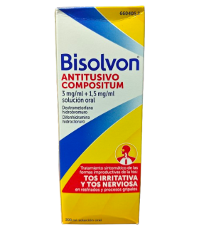 BISOLVON ANTITUSO COMPOS 3/1.5 MG/ML SOL ORAL 200 ML