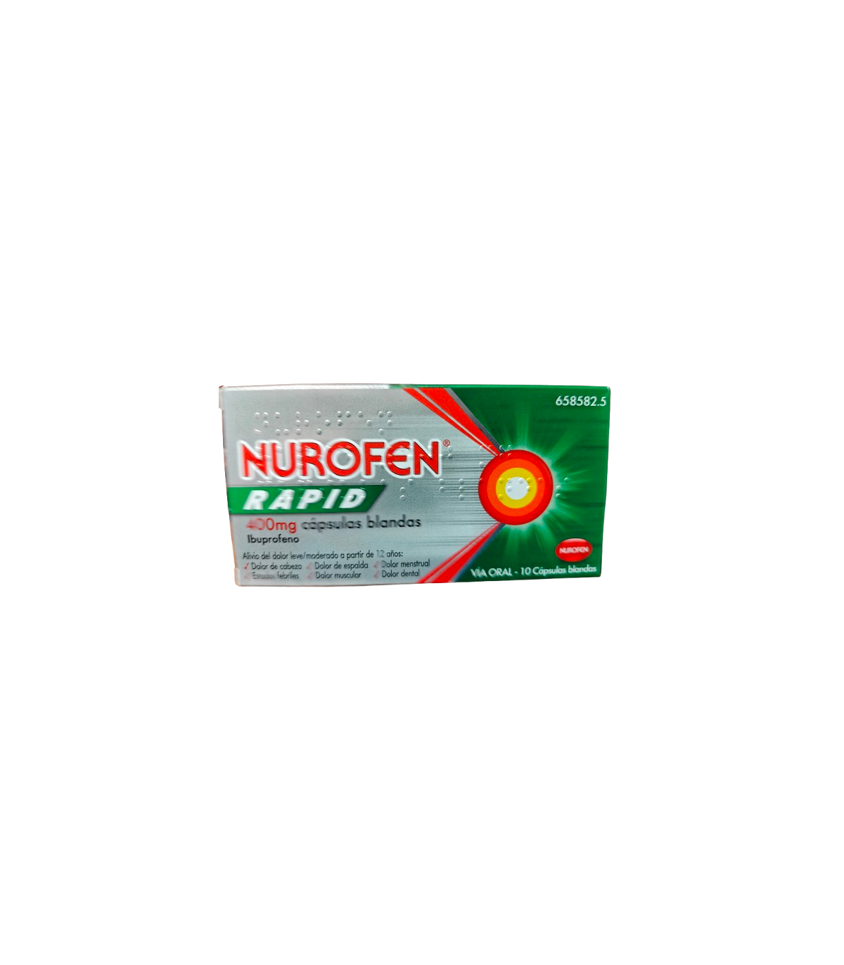 NUROFEN RAPID 400 MG 10 CAPS BLANDAS