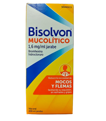 BISOLVON MUCOLITICO 1.6 MG/ML JARABE 200 ML