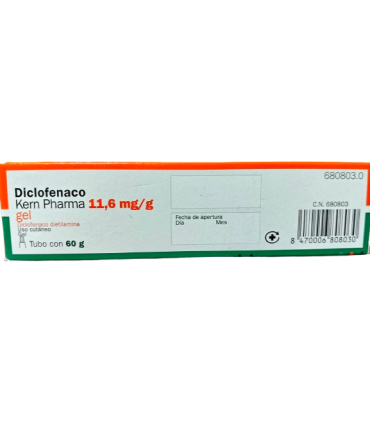 DICLOFENACO KERN 10 MG/G GEL TOPICO 60 G