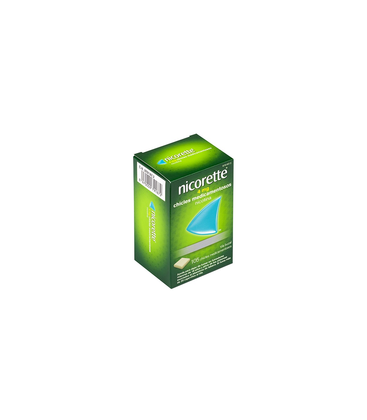 NICORETTE 4 MG 30 CHICLES